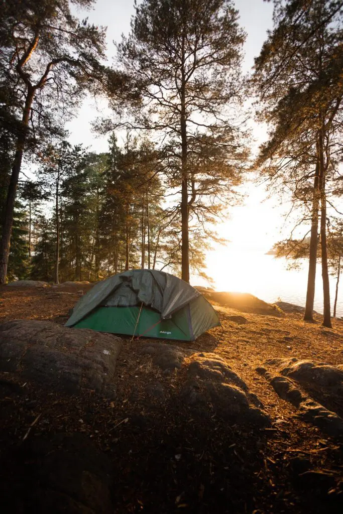 camping sauvage en Suède