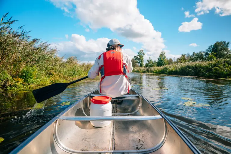 canoë en Frise